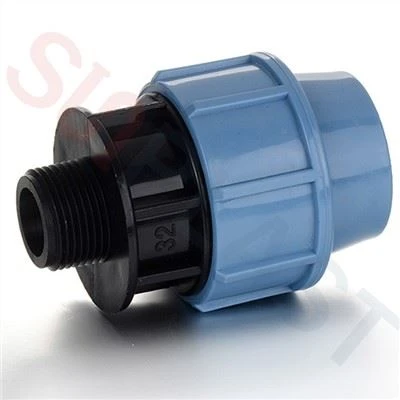 HDPE compressie buitendraadadapter